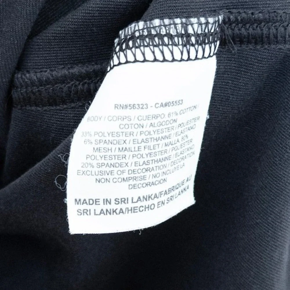 Nike Womens Athletic Pullover Small Black 1/4 Zip Dri-FIT Mesh Panel Activewear